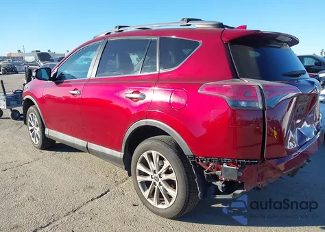 2018 Toyota Rav4 Limited z USA, uszkodzony, nr VIN 2T3YFREV8JW462958